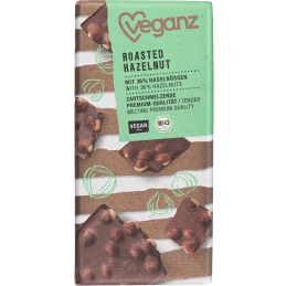 Tablette De Chocolat Aux Noisettes Grillées Bio - Veganz