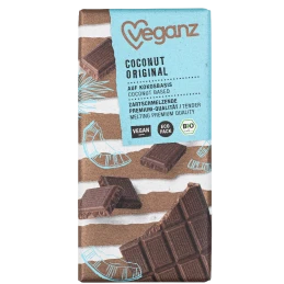 Tablette de Chocolat à la Coco Bio - Veganz