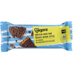 Barre Protéinée Chocolat et Cookie Dough Bio - Veganz