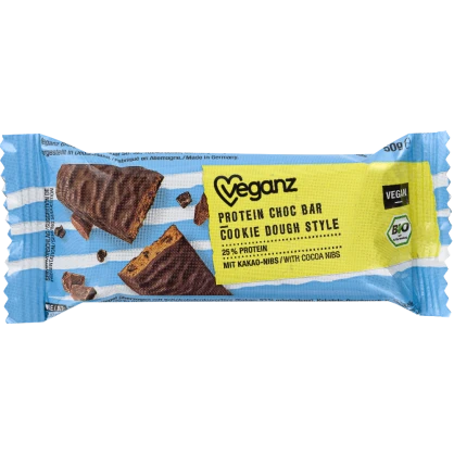 Barre Protéinée Chocolat et Cookie Dough Bio - Veganz