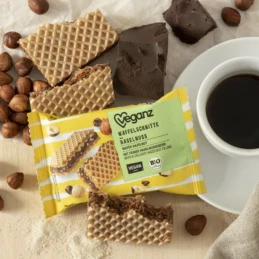 Gaufrette Bio à la noisette 22 gr - Veganz