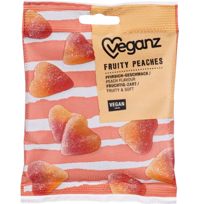 Bonbons Pêches Fruitées - Veganz