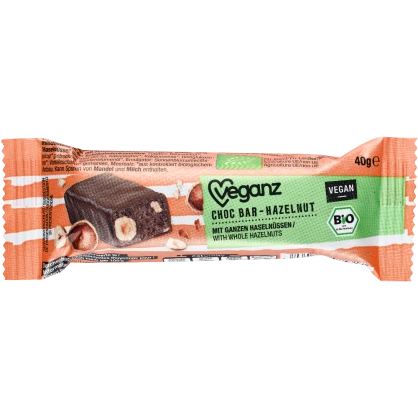 Barre Bio au Chocolat et à la Noisette - Veganz