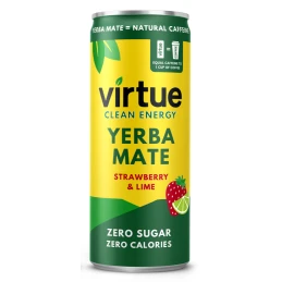 Boisson énergisante Yerba Mate Fraise & Citron - Virtue