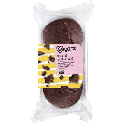 Muffins Double Chocolat 150 gr - Veganz