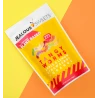 TANGY WORMS Pomme Citron Fraise Orange 40 gr - Jealous Sweets