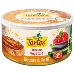 Tartinade Légumes du Soleil 125 gr - Tartex