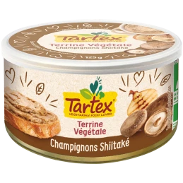 Tartinade Champignons Shiitaké 125 gr - Tartex