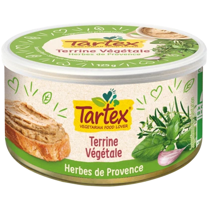 Tartinade Herbes de Provence 125 gr - Tartex