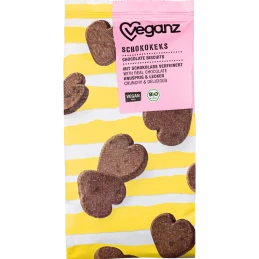 Biscuits Cœurs Bio au Chocolat - Veganz