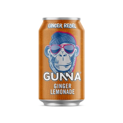 ECHANTILLON - Limonade "Ginger Rebel" gingembre 330 ml - Gunna