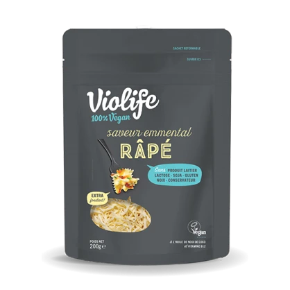 Violife Râpé original saveur Emmental 200 gr