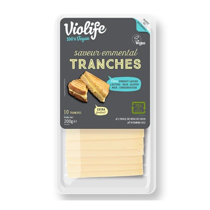 Violife Tranches Original saveur Emmental 200 gr