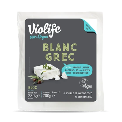 Violife Bloc Blanc Grec 400 gr