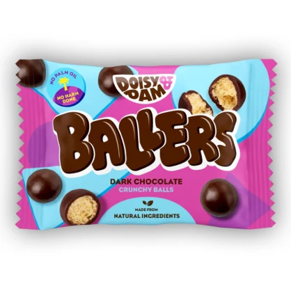 DDM 30/10/2024 - Boules crunch recouvertes de chocolat Ballers 25 gr - Doisy & Dam