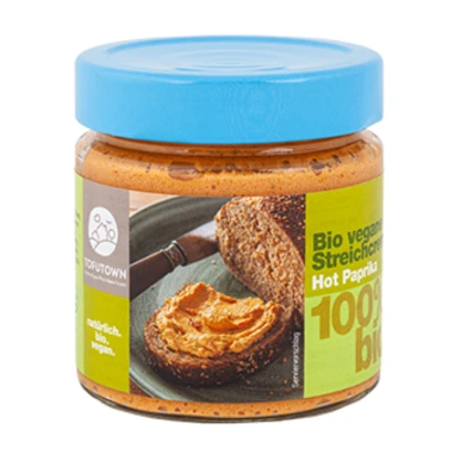 Tartinade bio Paprika Epicé 180 gr - Tofutown