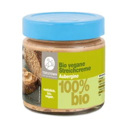 Tartinade bio Aubergine 180 gr - Tofutown