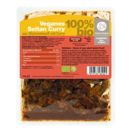 Seitan Curry bio 200 gr - Tofutown