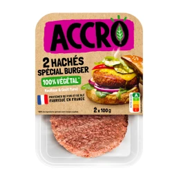 Burgers végétaux 200 gr - ACCRO