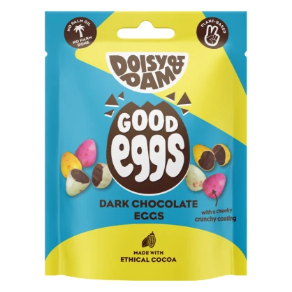 DDM 24/07/24 - Good Eggs - Oeufs chocolatés enrobés de bonbon 75 gr - Doisy & Dam