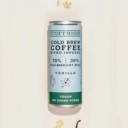 Café infusé à froid - Cold Brew Vanilla 200 ml - Coffrigo