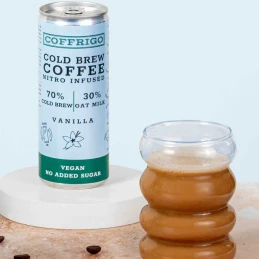 Café infusé à froid - Cold Brew Vanilla 200 ml - Coffrigo