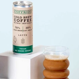 Café infusé à froid - Cold Brew Latte 200 ml - Coffrigo