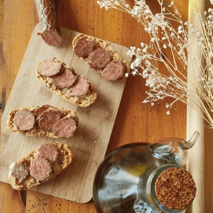 Saucisson SINFUET FUMÉ - 1 x 110 gr - Rollito Vegano