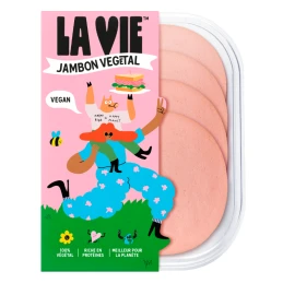 Jambon végétal nature 120 gr - La Vie