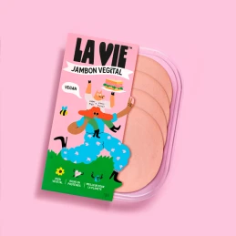 Jambon végétal nature 120 gr - La Vie