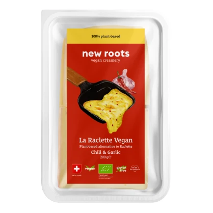 La Raclette Vegan 1 x 200 gr - Chili & Ail - New Roots