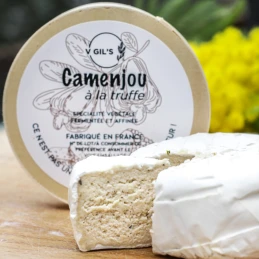 Camenjou Truffe 1 x 130 gr - Alternative végétale BIO au Camembert - VGIL'S