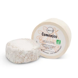 Camenjou Nature 1 x 130 gr - Alternative végétale BIO au Camembert - VGIL'S