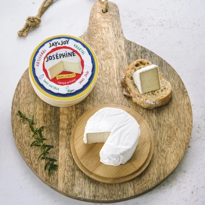 Le Joséphine 1 x 90 gr - Alternative végétale au camembert / brie - Jay & Joy