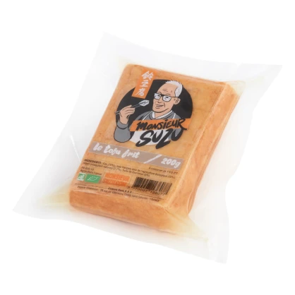 Le Tofu Frit bio 1 x 200 gr - Monsieur Suzu