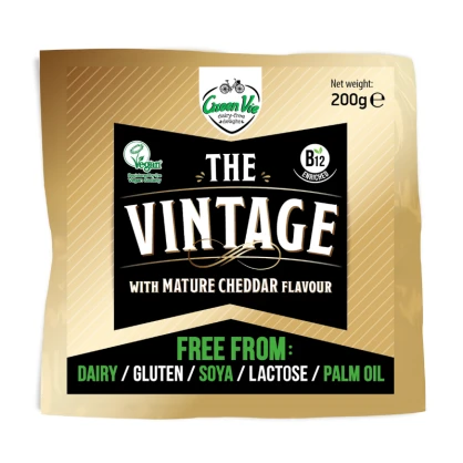 Bloc saveur Cheddar mature The Vintage 200 gr - GreenVie