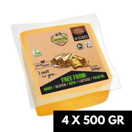 Tranches saveur Gouda Fumé - 1 x 500 gr - GreenVie