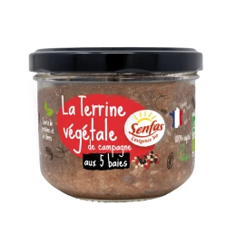 Terrine de campagne bio aux 5 Baies 200 gr - Senfas