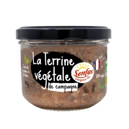 Terrine végétale bio de campagne 200 gr - Senfas