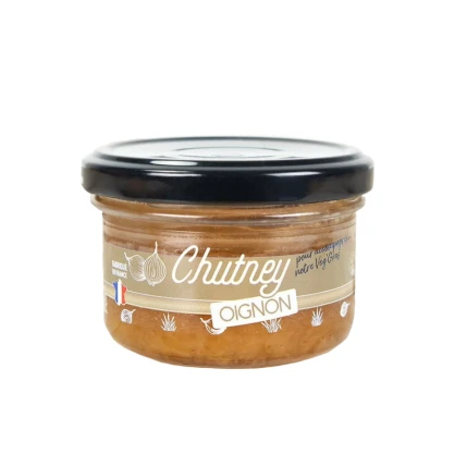 Chutney bio aux Oignons 90 gr - Senfas