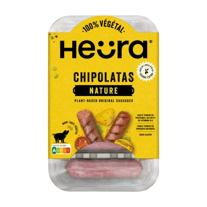 Chipolatas Natures végétales 216 gr - FRAIS - Heura