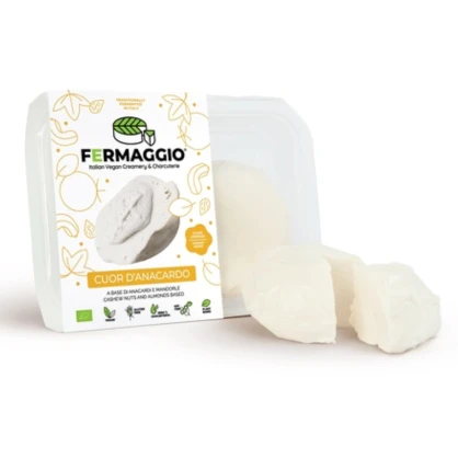 Coeur de Cajou bio 140 gr - Alternative à la Burrata - Fermaggio