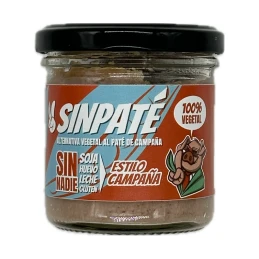 SIN PATÉ - 1 x 120 gr - Alternative au pâté de campagne sans gluten - Rollito Vegano