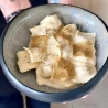 Raviolis parmesio fumé