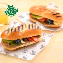 8 Petits Pains Natures Vegan 35 gr - La Fournée Dorée