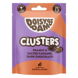 DDM 21/04/24 - Clusters Chocolat Noir Cacahuètes et Caramel Salé 80 gr - Doisy & Dam