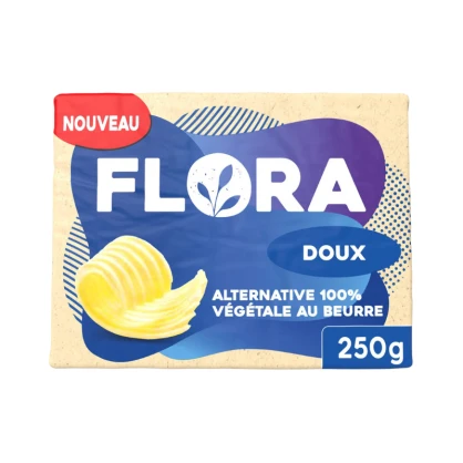 Alternative végétale au Beurre Doux 250 gr - Flora Professional