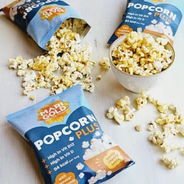 Popcorn Plus enrichi en vitamine D et B12 - Sachets de 20 gr - Marigold