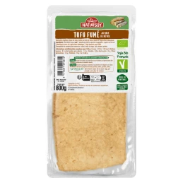 Tofu Fumé au bois de hêtre bio -1 x 800 gr - NaturSoy