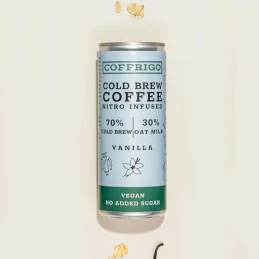 DDM 15/08/24 - Café infusé à froid - Cold Brew Vanilla 200 ml - Coffrigo